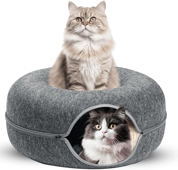 Donut Cat Bed And Cave