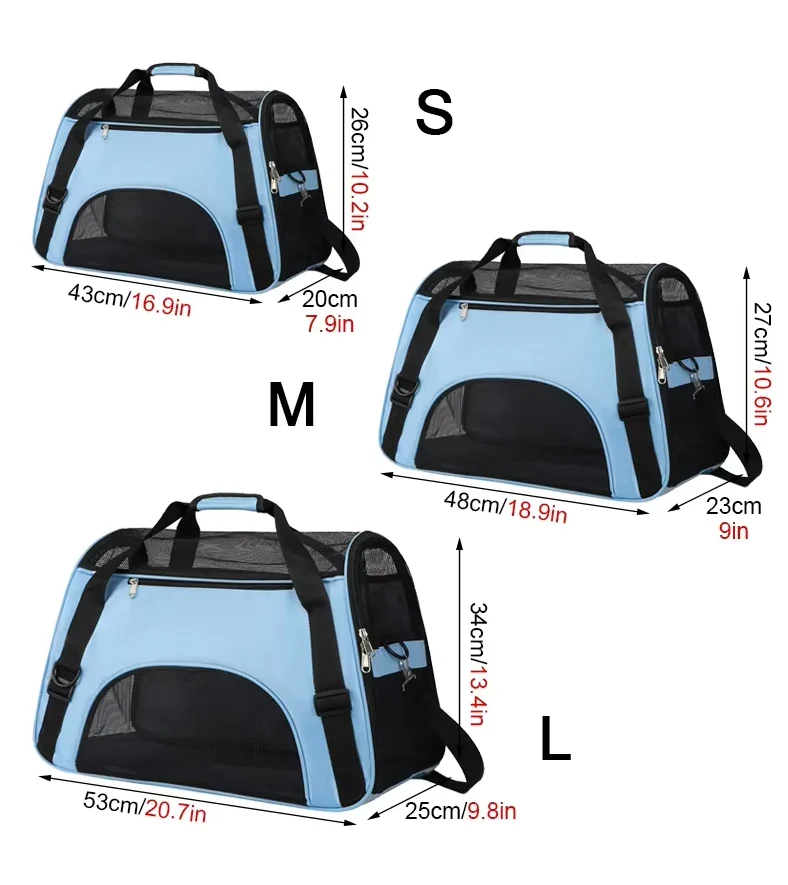 Foldable & Breathable Pet Carrier