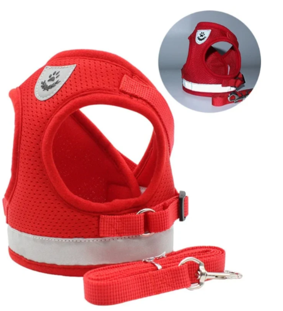 Breathable Cat Harness with Leash