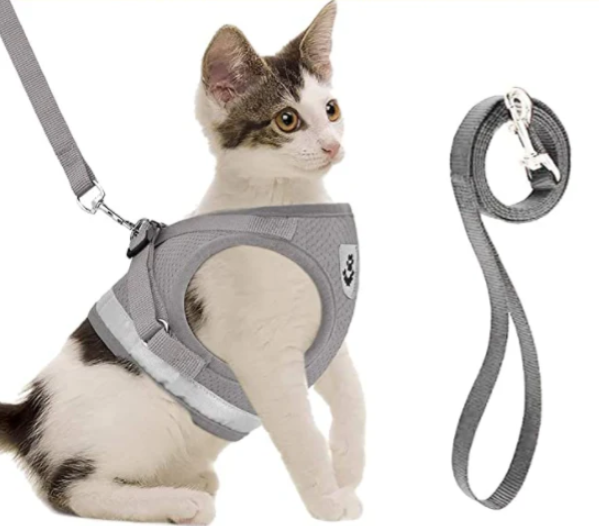 Breathable Cat Harness with Leash