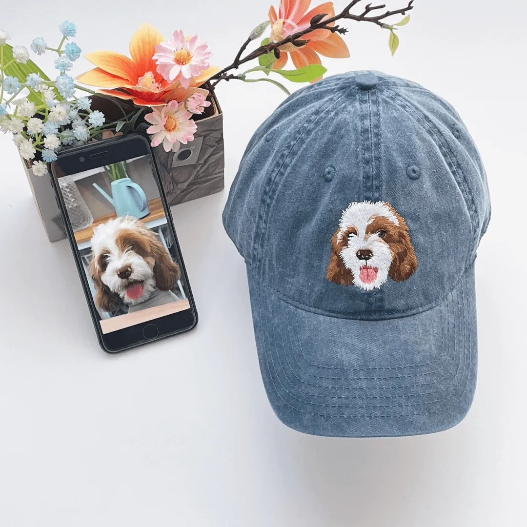 PetPawfect Cap – Personalized Pet Portrait Hat