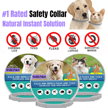 Anti Flea & Tick Calming Dog Collar