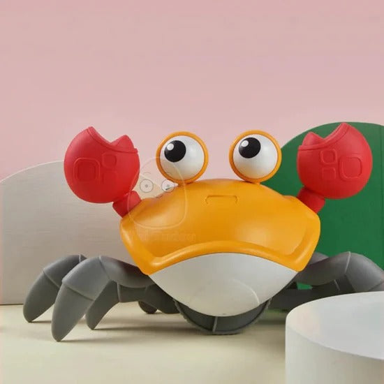 Interactive crab toy for dogs