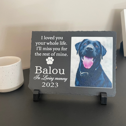 Personalized Pet Memorial Stone