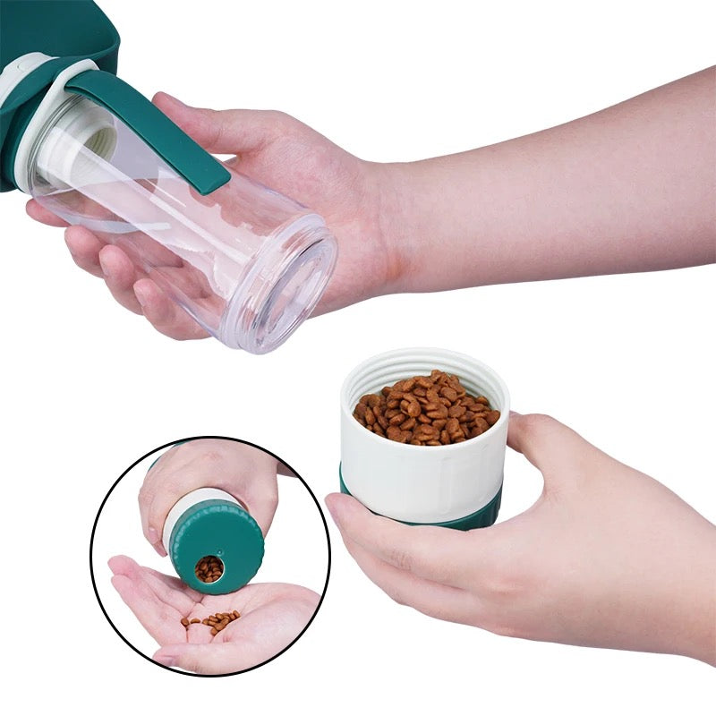 2-in-1 Drink And Snack Bottle