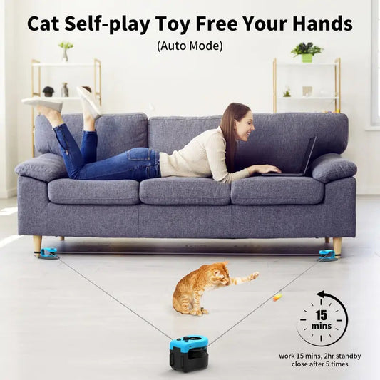 ChaseLine - Interactive Cat Running Toy