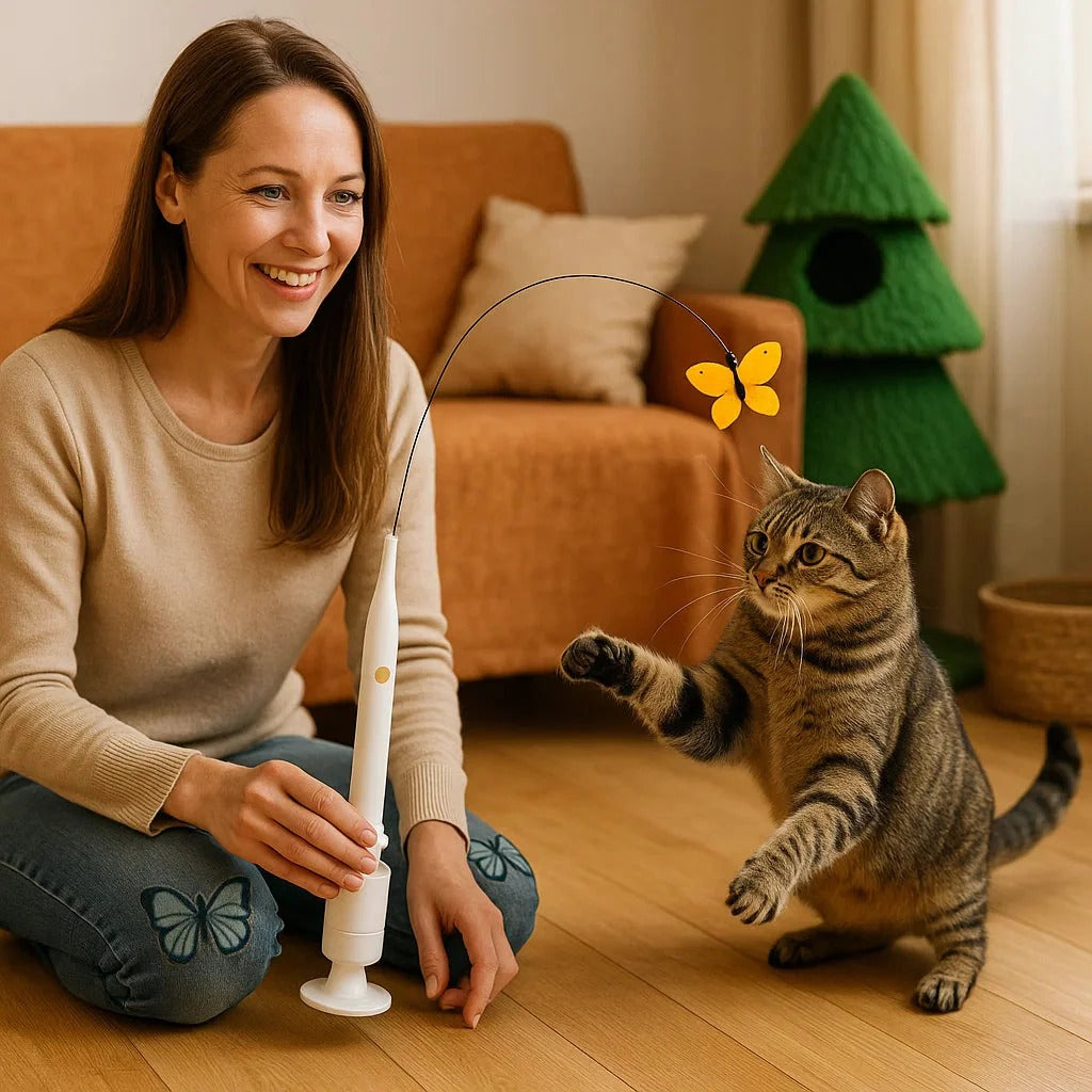 HuntMate - Interactive Cat Suction Hunting Toy
