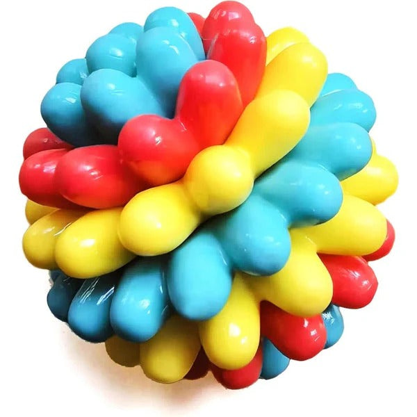 Robust Rubber Chew Ball for Dogs