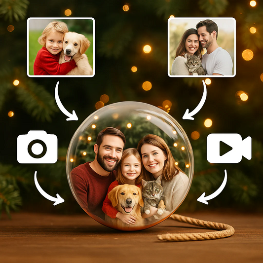 PawMemories – Your Photos & Videos in a Digital Christmas Ornament