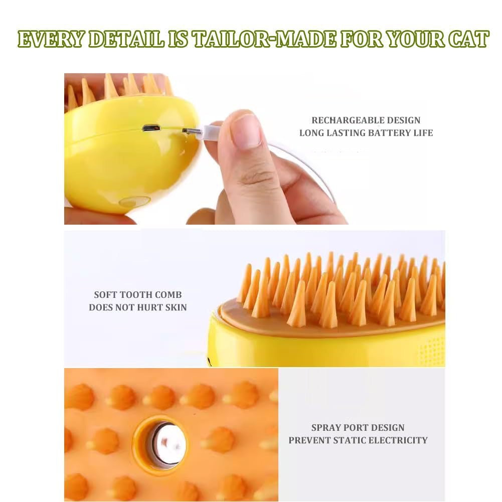 USB Pet Massage Comb